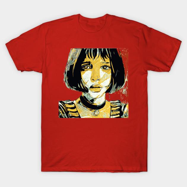 Unisex Fashion TShirt Sorrow Mathilda Print TShirt Plus Size S-5XL T-Shirt 100%Cotton Tops O Neck Short Sleeve Tees