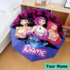 Custom Name KPop Cartoon Umbrella, Foldable Umbrella Suitable for Outdoor Shopping Travel Sports, Exquisite Gift for Family