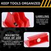 Magnetický organizér na klíče Stojan na nářadí Zásobníky na nářadí Stojan na organizér klíčů do boxu na nářadí Magnetický držák na klíče