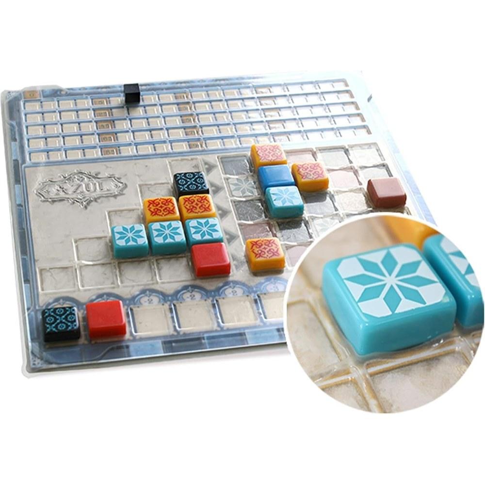 Plan B Games Azul Crystal Mosaic Board Game Expansion Strategy Tile Placement Family Game Ages 8+ 2-4 Players 30-45 Minutes
