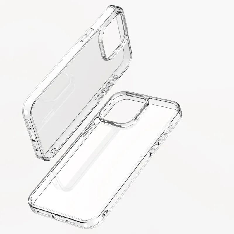 TPU şeffaf telefon kılıfı iPhone 15 14 13 12 11 Pro Max XR XS Max Ultra ince yumuşak arka kapak iPhone 15 14 13 11 Pro Max 8 7 artı kılıf