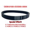 Drive Belt For CFMoto 0180055000 X5 X6 Z6-EX 520L CFORCE CF450 500 550 600 0180-055000-0001 0180-055000-0004 Kevlar 35.9x939