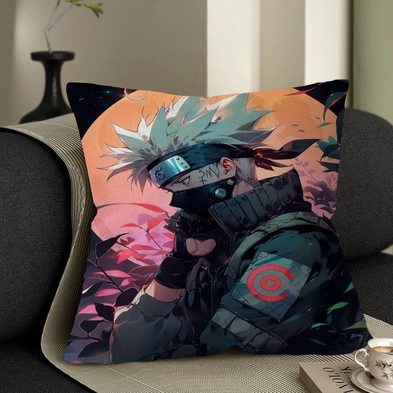 Hatake Kakashi Kuddfodral Tecknad Gåva Kuddfodral Sovrum Hem Soffa Stol Säte Dekor Kuddfodral
