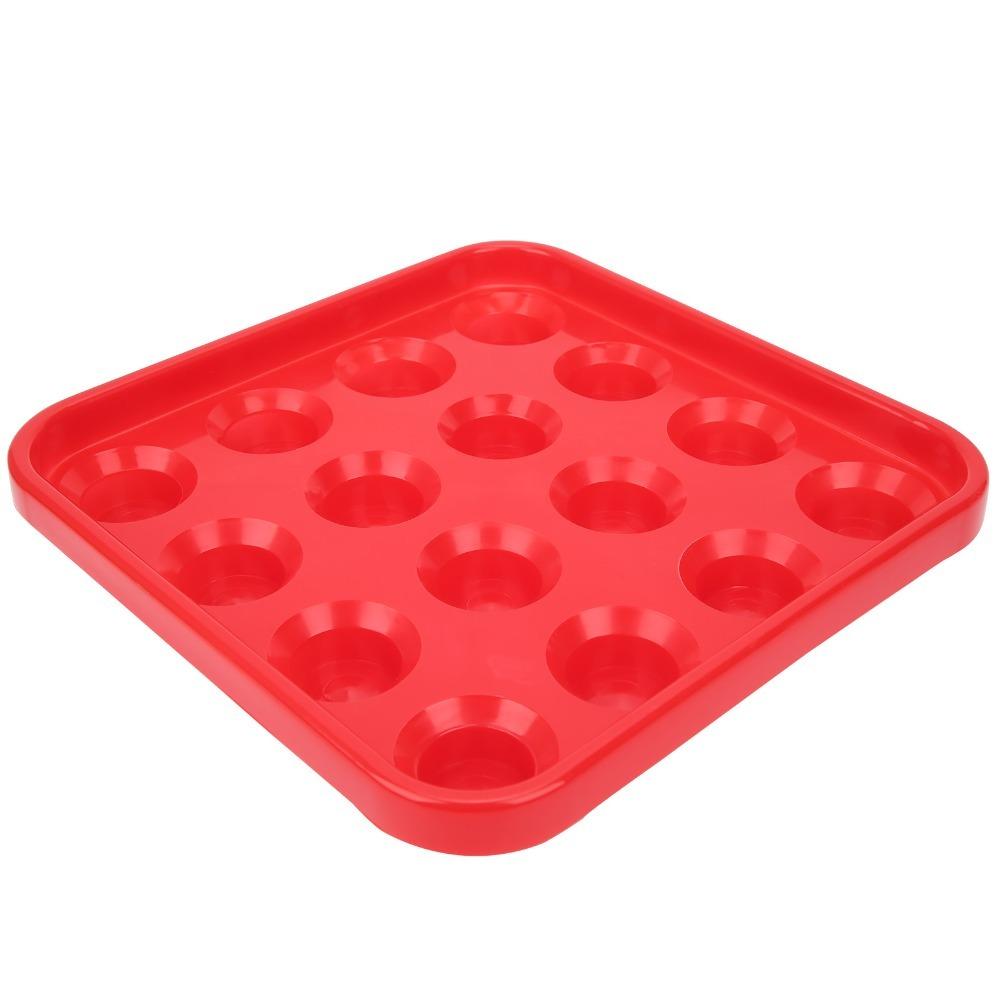 16-Hole Billiard Ball Tray Plastic Billiard Ball Plate Reusable Billiards Tray  Billiards Hall