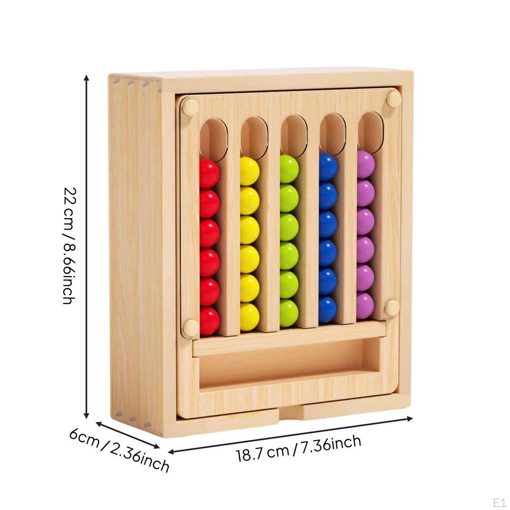 ChildCentered Color Sorting Game Concentration Training Bead Clipping Toy Set ParentChild