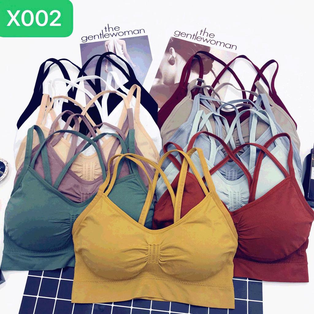 Large Size Beautiful Back Bra Wrap Tube Top Yoga Vest for Women