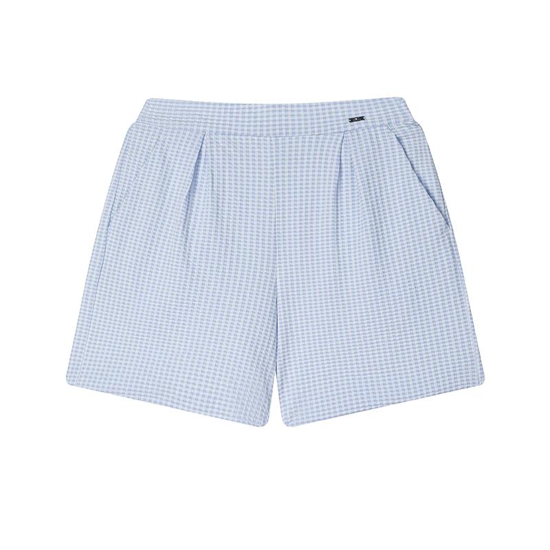 New FILA Lifestyle Casual Shorts Women's Ice Heart Blue F11W523604F-LB