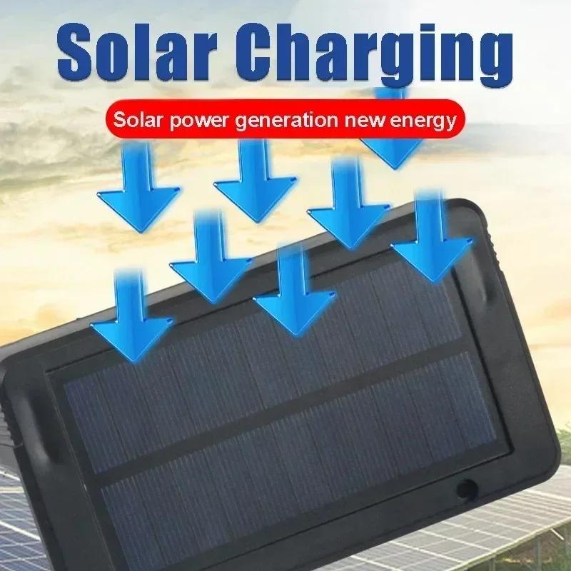 LED Solar Wall Lamp Outdoor Waterproof Solar Powered Light Home Courtyard Fence Railing Garden Yard Decor Outside Lighting