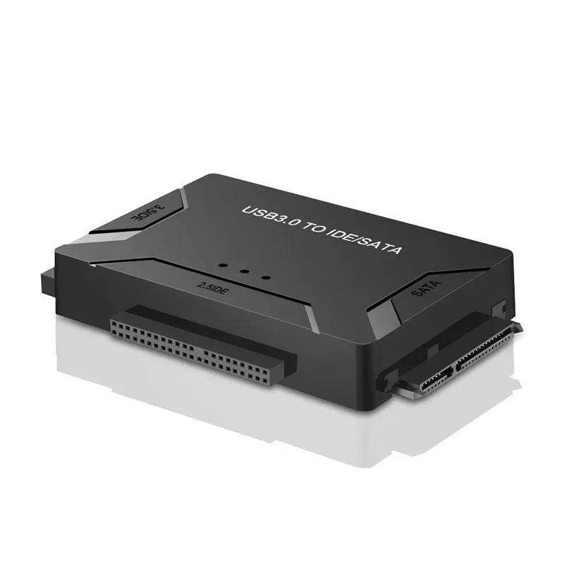 USB 3.0 To SATA IDE Hard Disk Adapter Converter Cable 3 In 1 IDE SATA Adapter for 3.5 2.5 Inch HDD/SSD CD DVD ROM