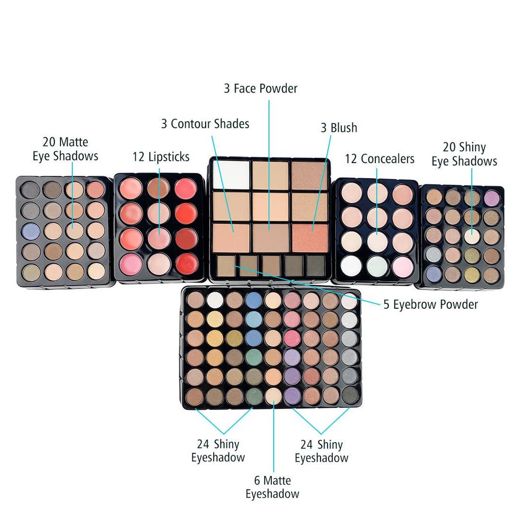 132-Farben Professionelle Lidschattenpalette für Make-up-Künstler - Heißer Verkauf