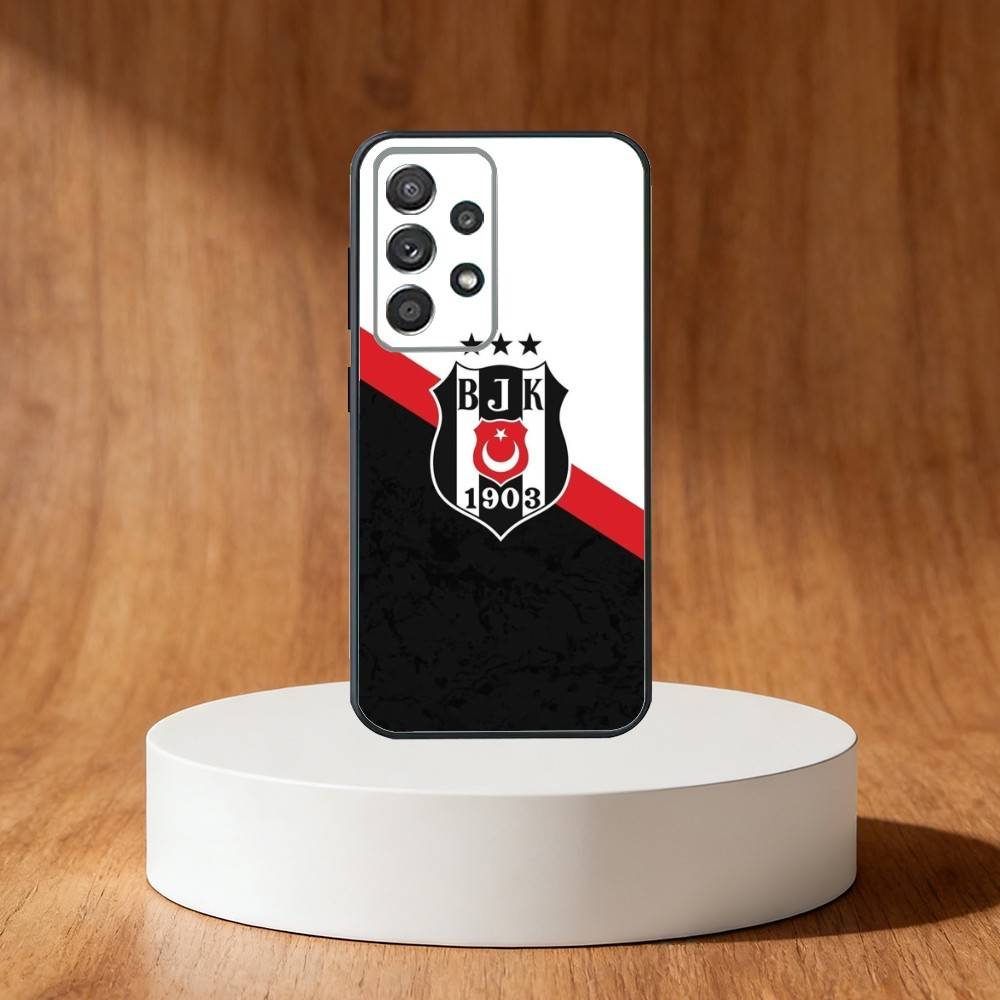 1pc F-Fashion B-Besiktas BJK Phone Case For Samsung S25,S24,S21,S22,S23,S30,Ultra,S20,Plus,Fe,Note,10,9,5G Black Cover