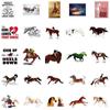 10/50PCS  Creativity  Colourful Galloping Horse Stickers Graffiti Stickers Cavia Porcellus Laptop Skateboard Car Stickers Luggage Stickers