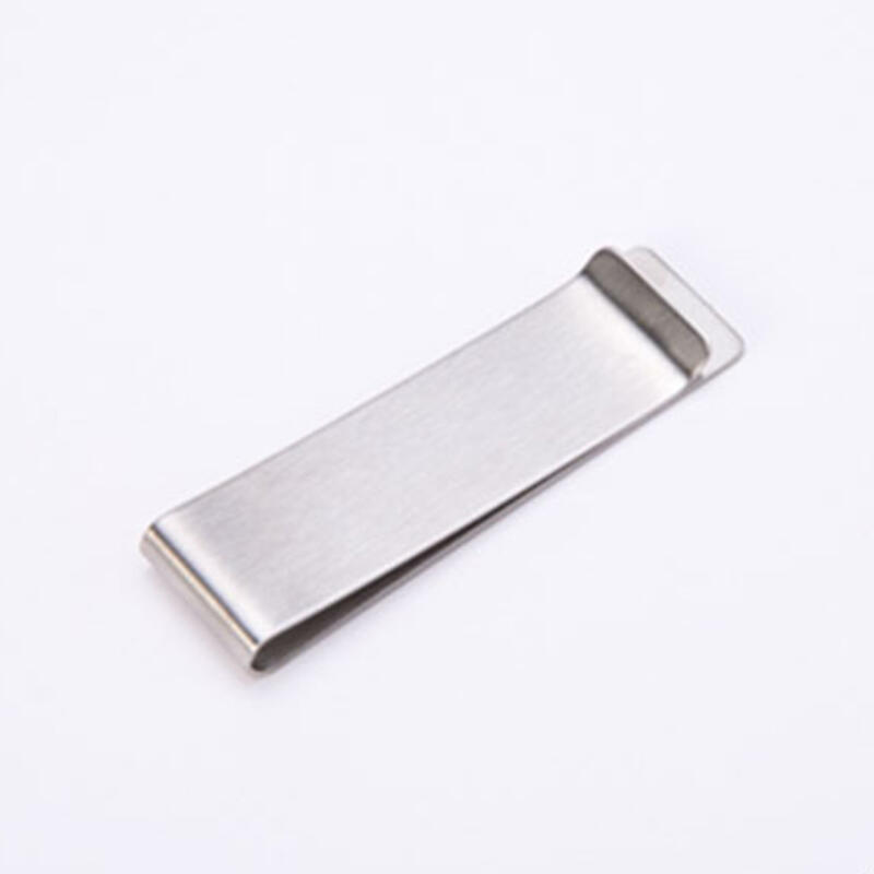 Stainless Steel Money Clip Bill Card Hi-pass Organizer Tongs