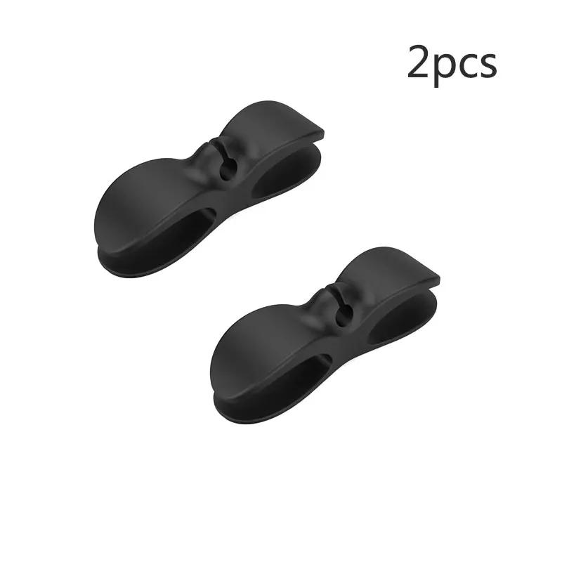 Kabelorganizer mit rundem/flachem Sockel – Draht halter für Büro & Zuhause, Kabelsammler