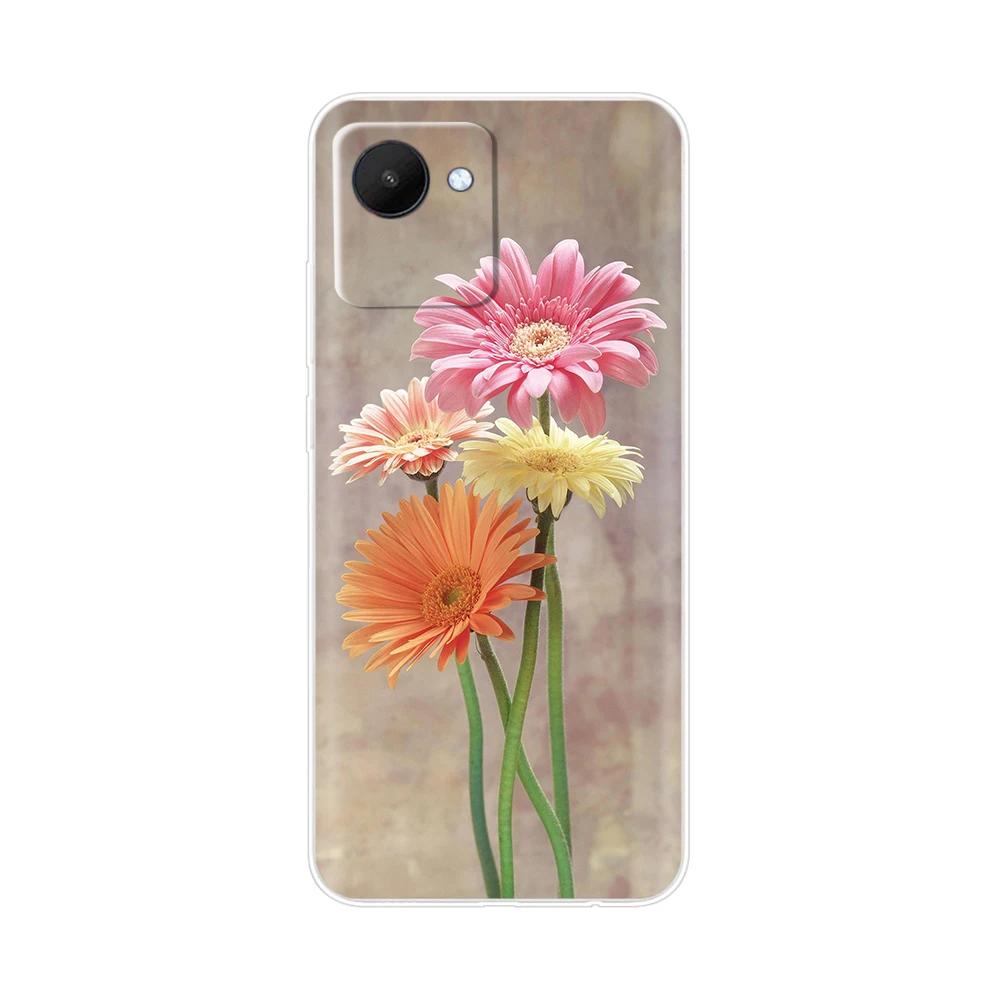 Etui Torba na Telefon Komórkowy Do Realme C30 Etui RealmeC30S Pokrowiec Do OPPO Realme C30S C30 s RealmeC30 Miękki Przezroczysty Silikonowy Tylny Pokrowiec