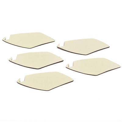 Daytona 17116 Motorcycle Income DT-01 Repair Product Adhesive Sticker for Fixing Base Plates, 5 Sheets