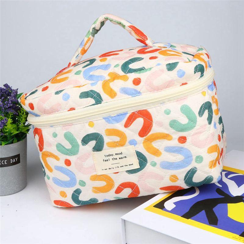 AEE4-Cosmetic Bags For Women, Cute UU Makeup Bag, Organizer Storage Make Up Bag, Travel Toiletry Bags, Handbags Purses