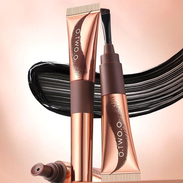 O.TWO.O - Смываемый тинт для бровей - 2 цвета #02 Warm Brown - 7g
