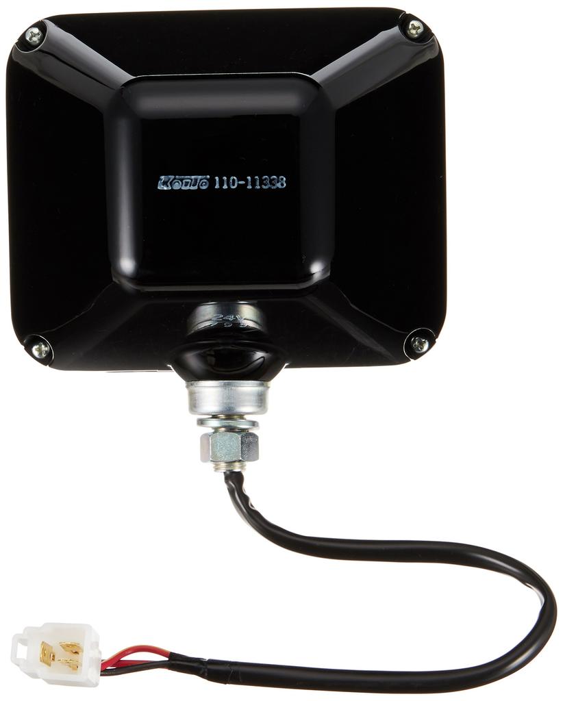 KOITO Manufacturing Working Lamp 24V Square Type Construction (Koito Co., Ltd.) 75/70W (For Machinery/Heavy Equipment/Forklifts/Other Use) HRS-24W