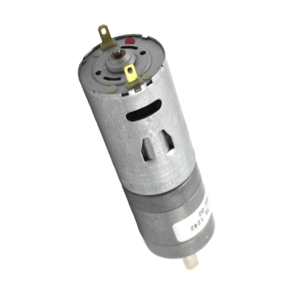 1 Stück 8A395-75-12-42 Getriebemotor Hohes Drehmoment 12V Roboter Auto Modell Untersetzungsgetriebe DC-Motor 43 U/min DC-Getriebemotor