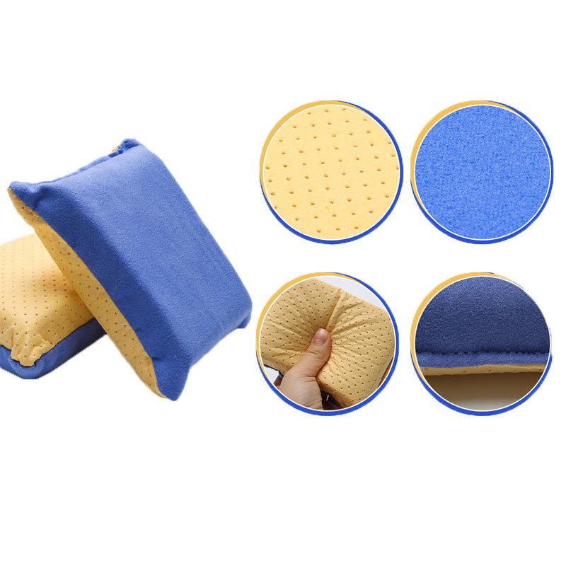 1Pcs Multifunctional Car Wash Sponge Block Windshield Cleaning Sponge Brush Glass Defogging And Dirt Cleaning Sponges