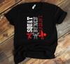 Powerlifting T-Shirt - Squat Bench Deadlift Fitness Gym Weightlifting Shirt