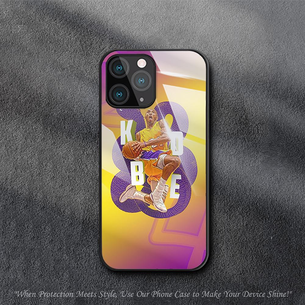 Basketball Mamba Kobe 24 Case For iPhone Samsung Galaxy Redmi Note S 17 16 15 14 13 20 24 25 54 Pro Max Ultra Fe Air Tempered Glass Cover