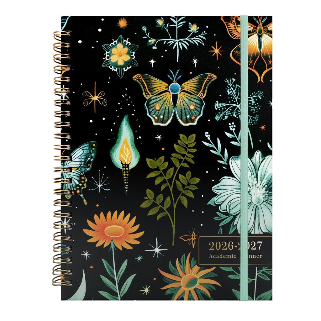 2026-2027 English Schedule Planner, A5 Size, 70 Pages/ 140 Pages, Daily Planner/calendar/notebook