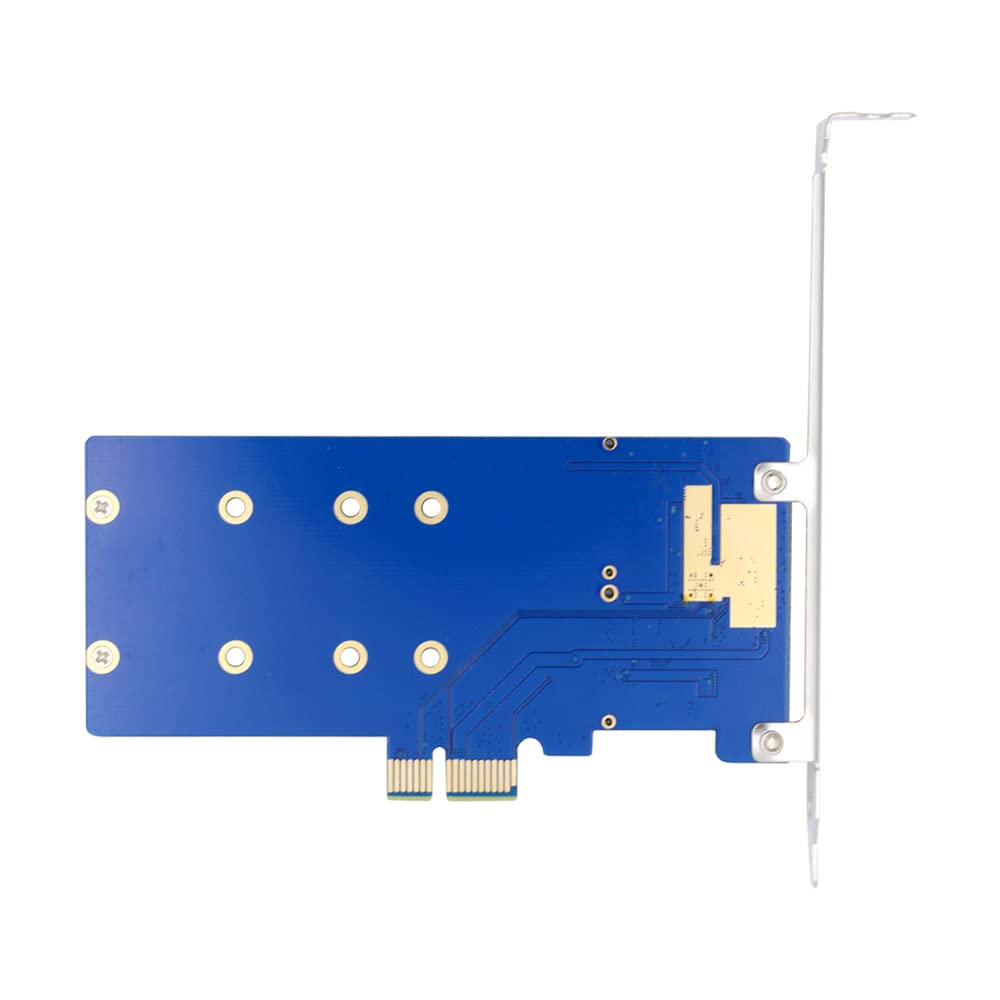 NFHK Dual SATA NGFF Key B+M SSD PCI-E 1x Motherboard Desktop Adapter Converter SSD Card JMB582 2280.