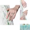 Silver Chic 925 Statement Ring With Captivating Chain Design And Stunning Decorations For Fashion Lovers