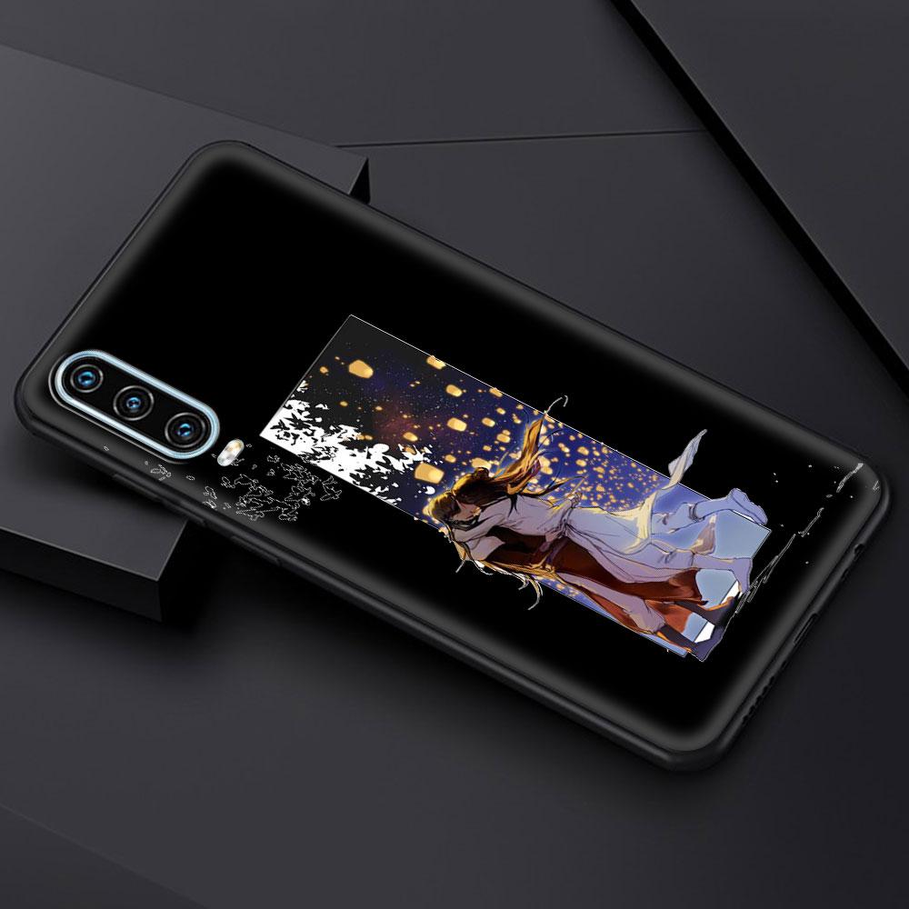 Heaven Official's Blessing For Huawei P30 Lite Soft Case For Huawei P50 Pro P20 P40 Lite E P Smart Z 2021 Y6p Y9s Y7a 2019 Cover