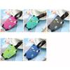 Novelty Strong Luggage Tag Pvc Silicone Letter Suitcase Name Address Id Tag Holiday Travel Handbag Label Suitcase Accessories