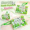 Key Button Keyboard Squeeze Toy 26 Keys Bookbag Pendant  For Adults,Teenagers,Kid