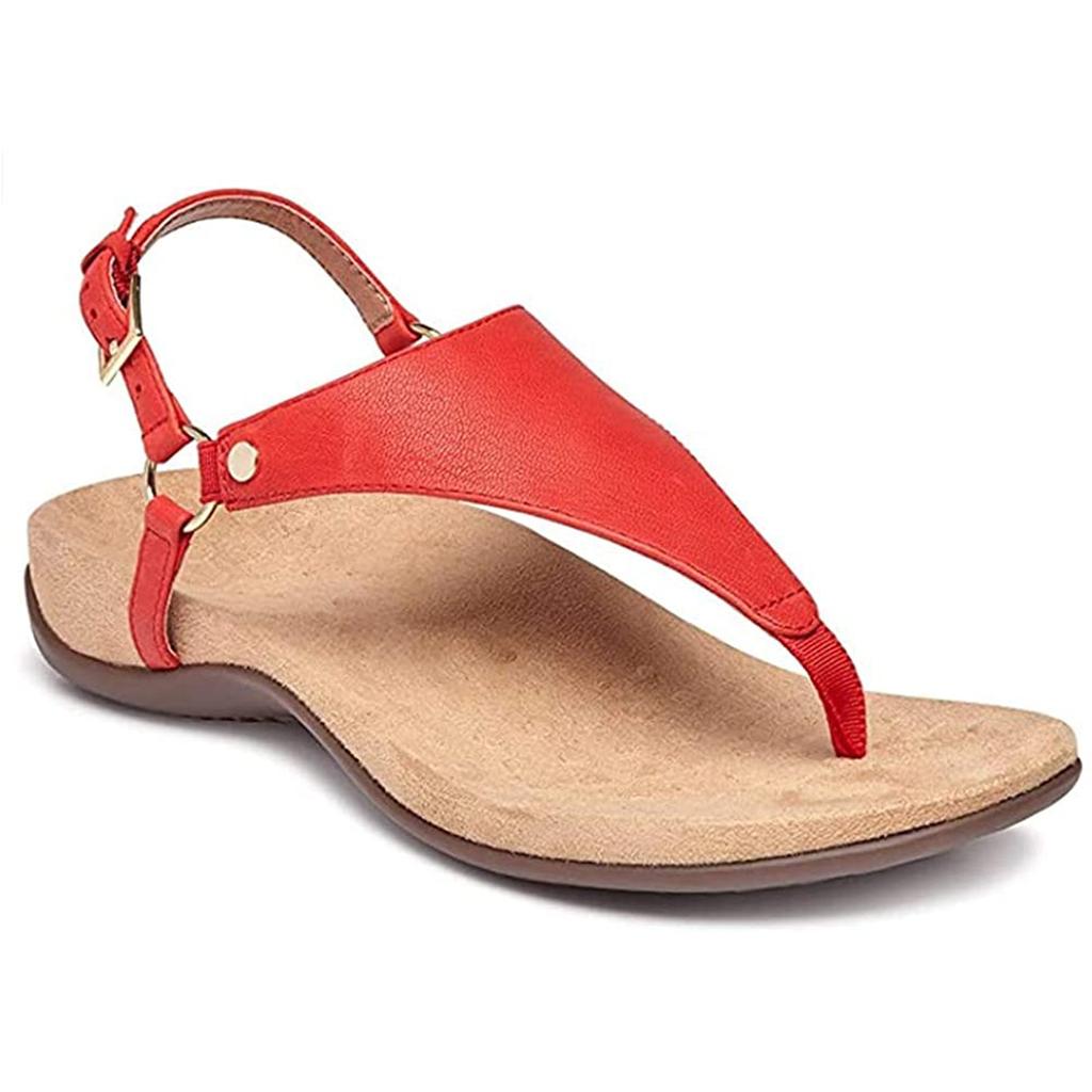 Cheap Women Orthotic Arch Support Sandals Comfortable Summer Flats T