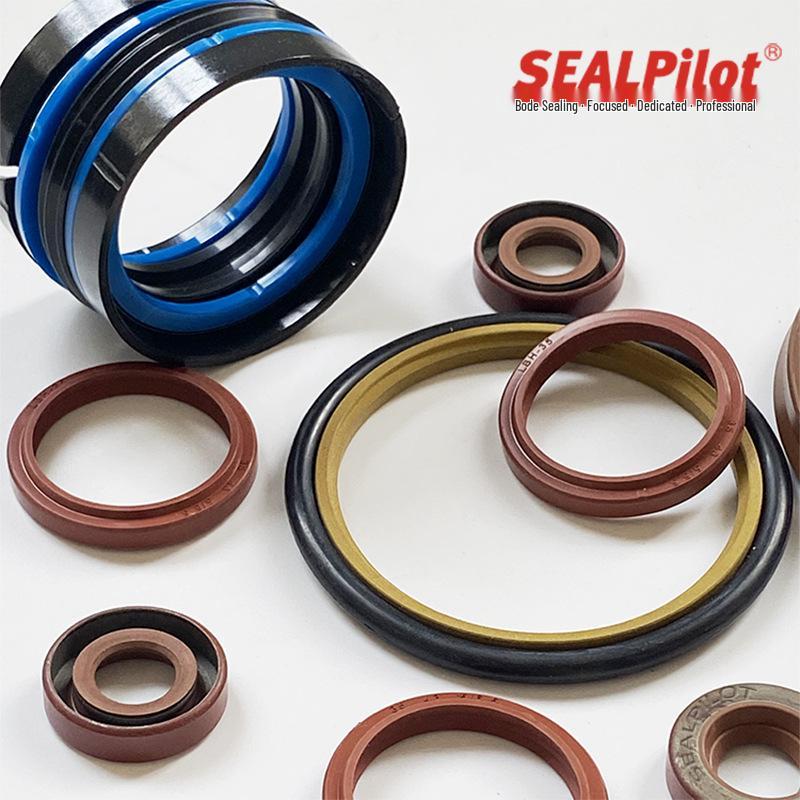 High-Temp Wear-Resistant Polyurethane Fluororubber Oil Seal for Hydraulic Cylinders