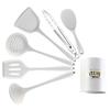 7-Piece Non-Stick Silicone Kitchenware Set - High-Temperature Resistant Spatulas