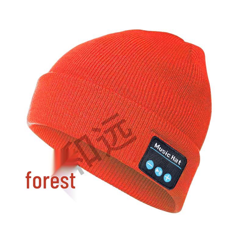 Bluetooth Music Knit Hat - Wireless Stereo Cap for Night Running & Cycling, Autumn/Winter Warmth