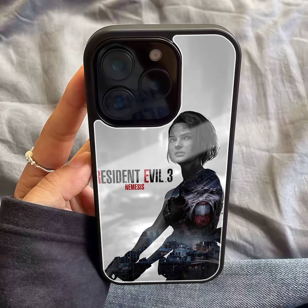 Game R-Resident-es Evil-es Phone Case For IPhone 16 Pro Max 15 14 Plus 14 13 12 11 17 PC+TPU Cases Back Cover