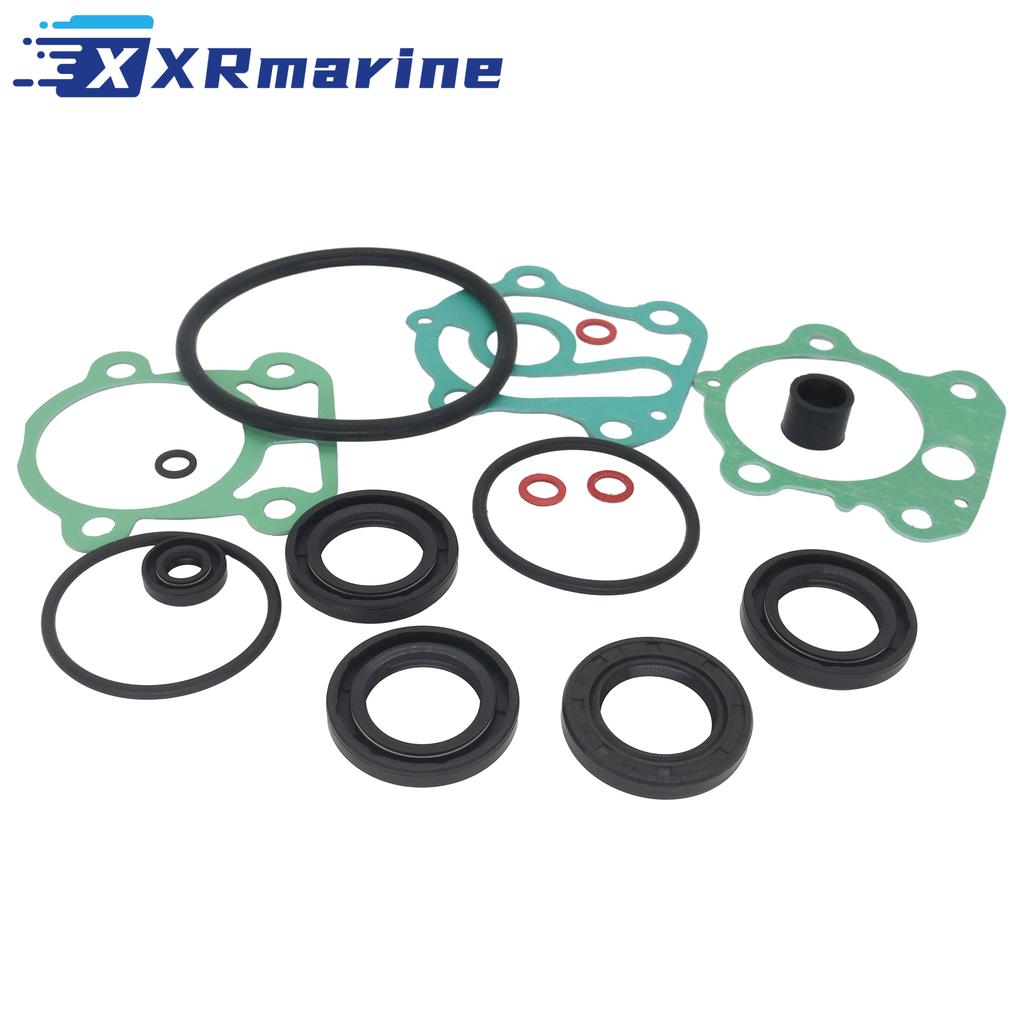 67F-W0001-20 Outboard Lower Unit Gasket Seal Kit Compatible with Yamaha 4 Stroke 80 90 100 HP Motor 67F-W0001-21 18-74535