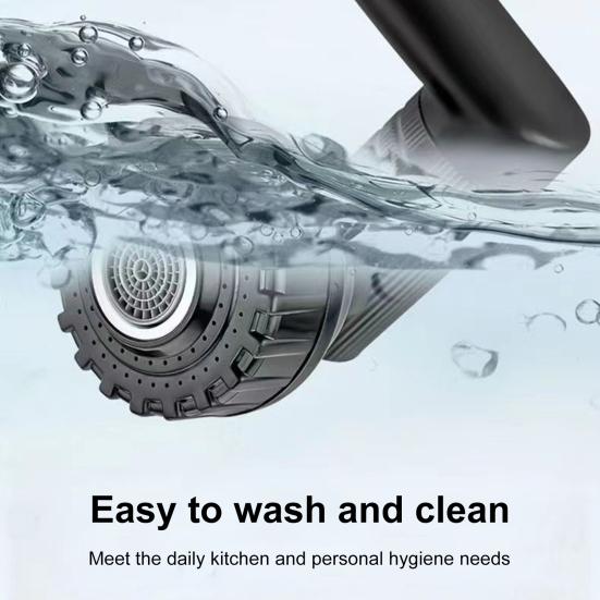 360-Degree Rotating Faucet Extender Leakproof Universal Fit Easy to Install Swivel Kitchen Faucet Aerator Sink Attachment