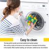 QQ Bouncy Rainbow Sniffing Ball: Interactive Foraging and Training Toy for Cats and Dogs
