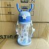 Durable Plastic Water Bottle: Portable, High-Temperature & Drop Resistant for Students & Sports