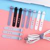 5/10pcs Phone Cable Organizer Earphone Clip Charger Cord Management 3 Hole Line Storge Holder Clips Data Line Bobbin Winder Straps