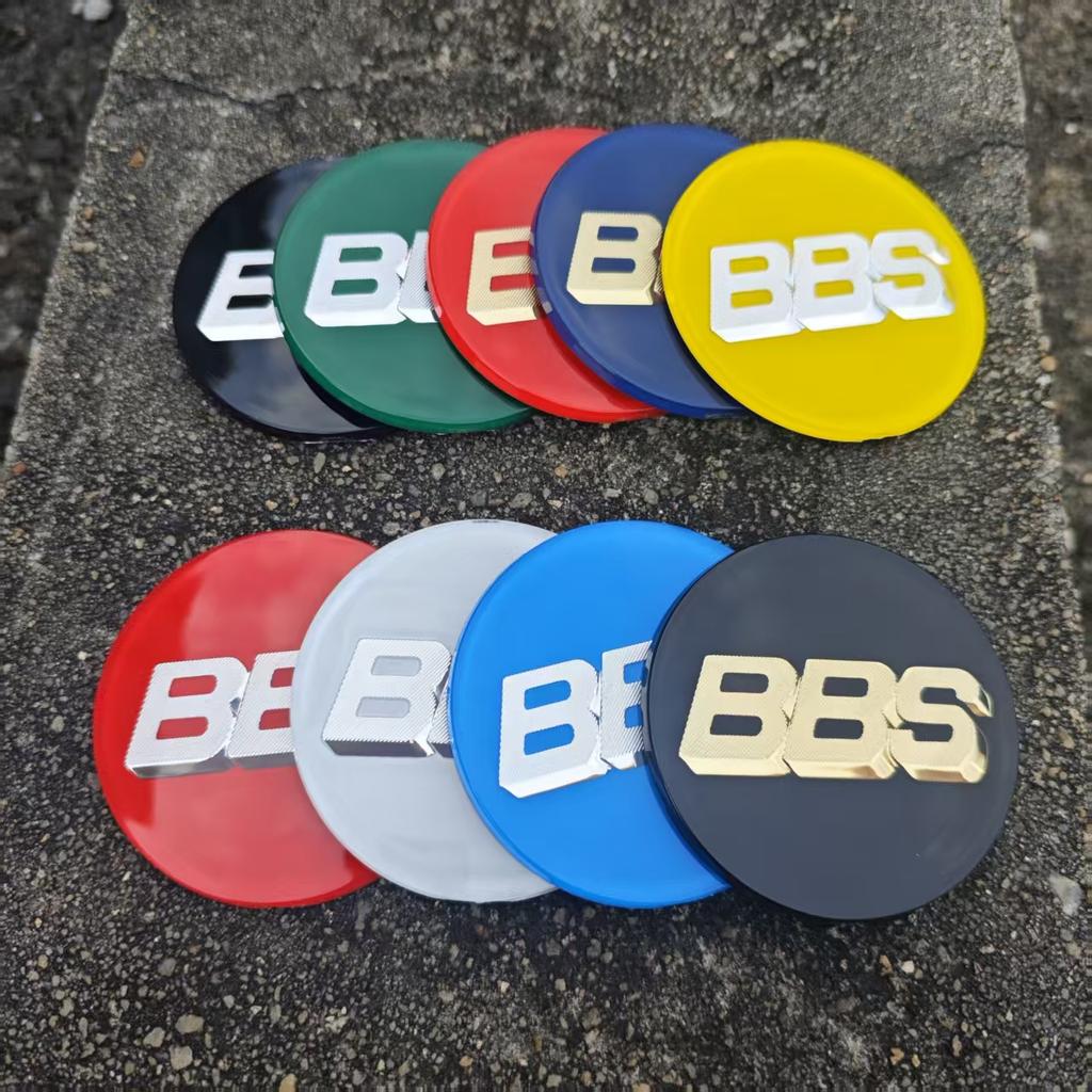 4pcs 69mm BBS Stickers 70mm 3D Acrylic Car Wheel Center Hup Caps Wheel Covers 0924030
