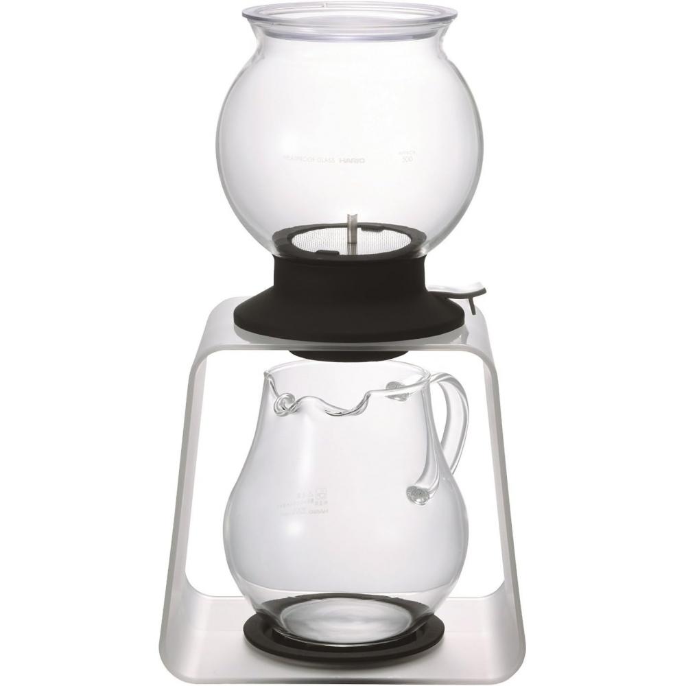 Hario Tea Dripper + Heat Resistant Tea Cups Set 5   Largo Stand Set