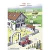 Metal Wall Poster, Agricultural Art, Decorative, 20x30cm