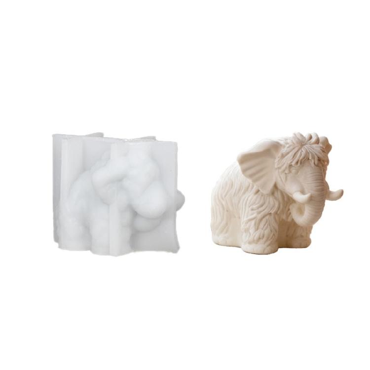 

Silicone Candle Mould with Thai Mother Elephant Theme for DIY and Gift Giving 1