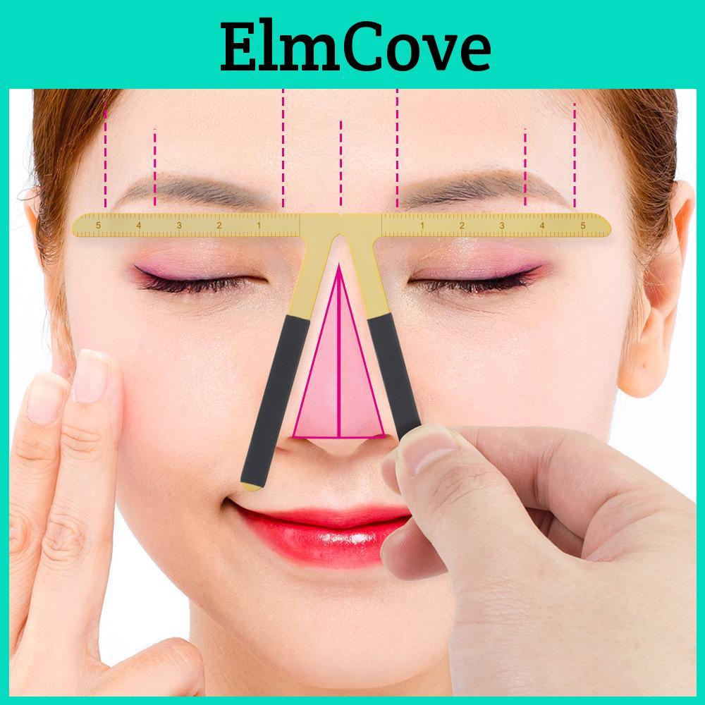 Ruler Metal Mesurement Permanent For Makeup Microblading Tattoo Triangulate Balance Eyebrow Rule Thrush Tool Permanent Makeup