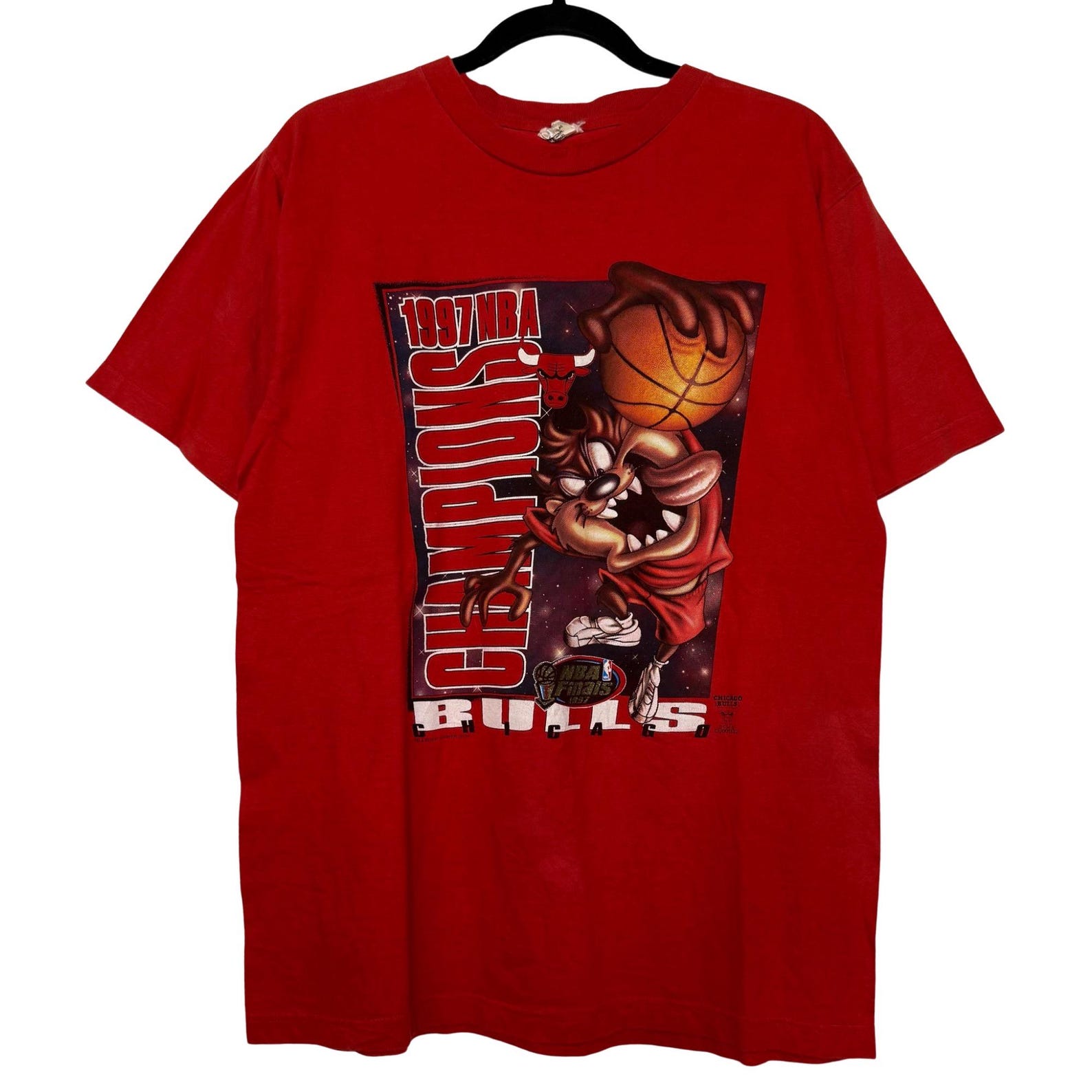 1997 Chicago Bulls Taz T shirt Sz L (B2969) M