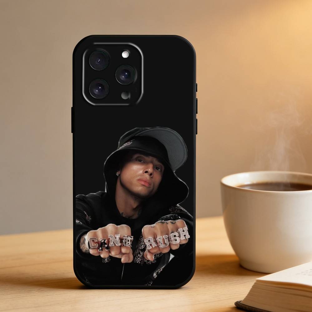 Central C-Cee Uk Rapper  Phone Case For iPhone 17 16 15 14 13 12 Max Plus Silicone Black Cover